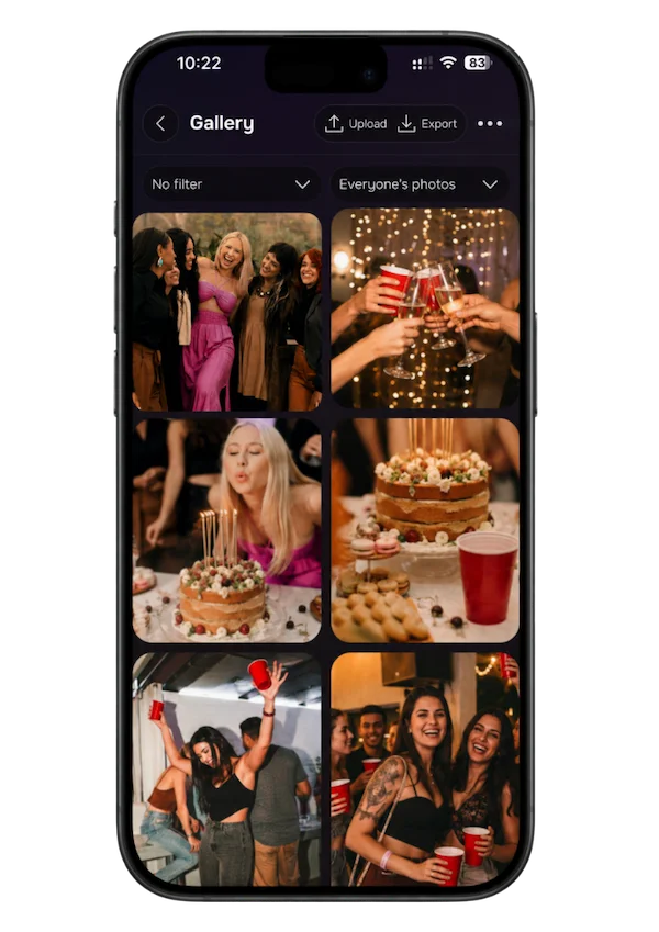 Your Shared Party Photo Album