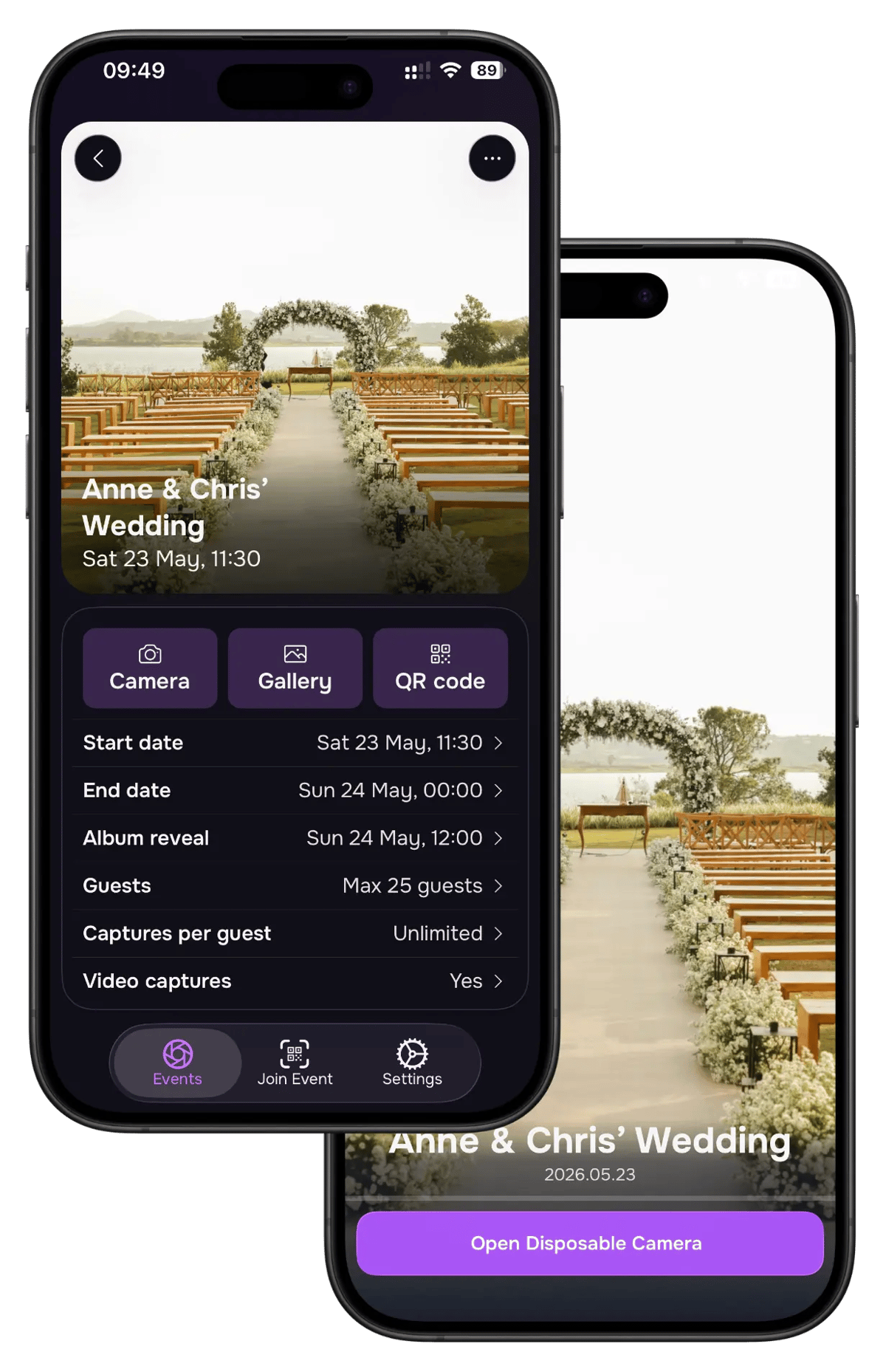 Create your event